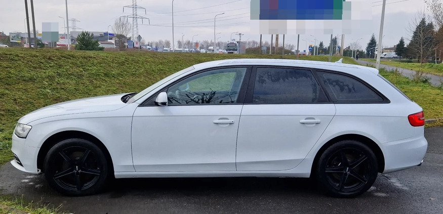 Audi A4 cena 44900 przebieg: 199000, rok produkcji 2013 z Żory małe 191